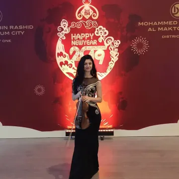 Chinese New Year Violin Event in Dubai UAE